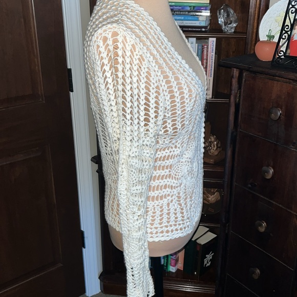 Crochet Sweater Size Medium - Picture 2 of 5